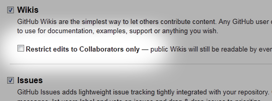 wiki permissions