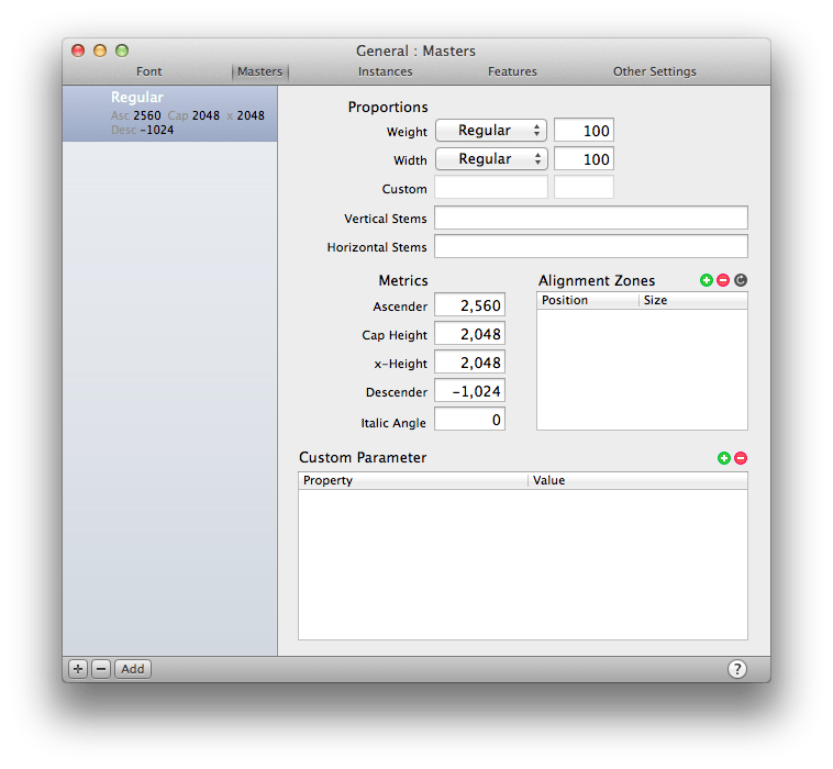 fontmetrics