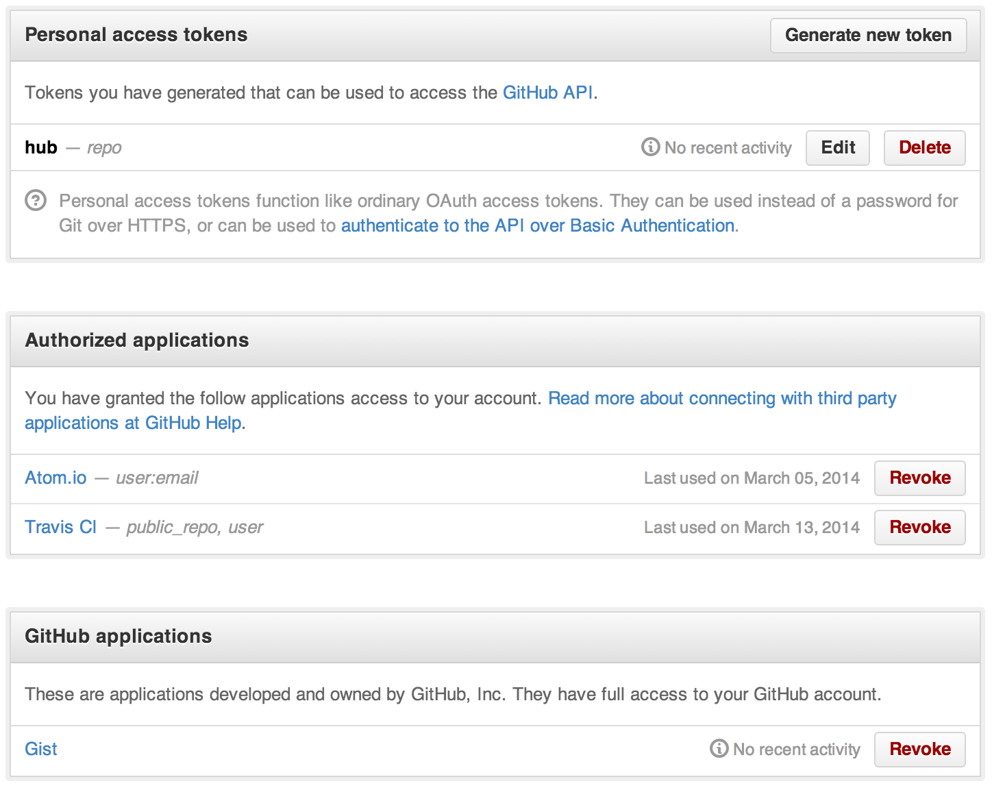 OAuth applications overview