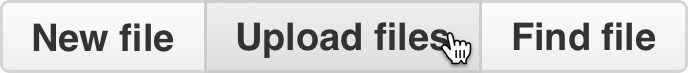 Upload files button