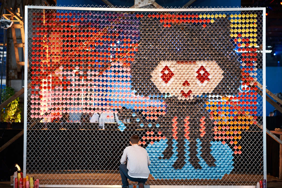 Octocat installation from Universe 2015