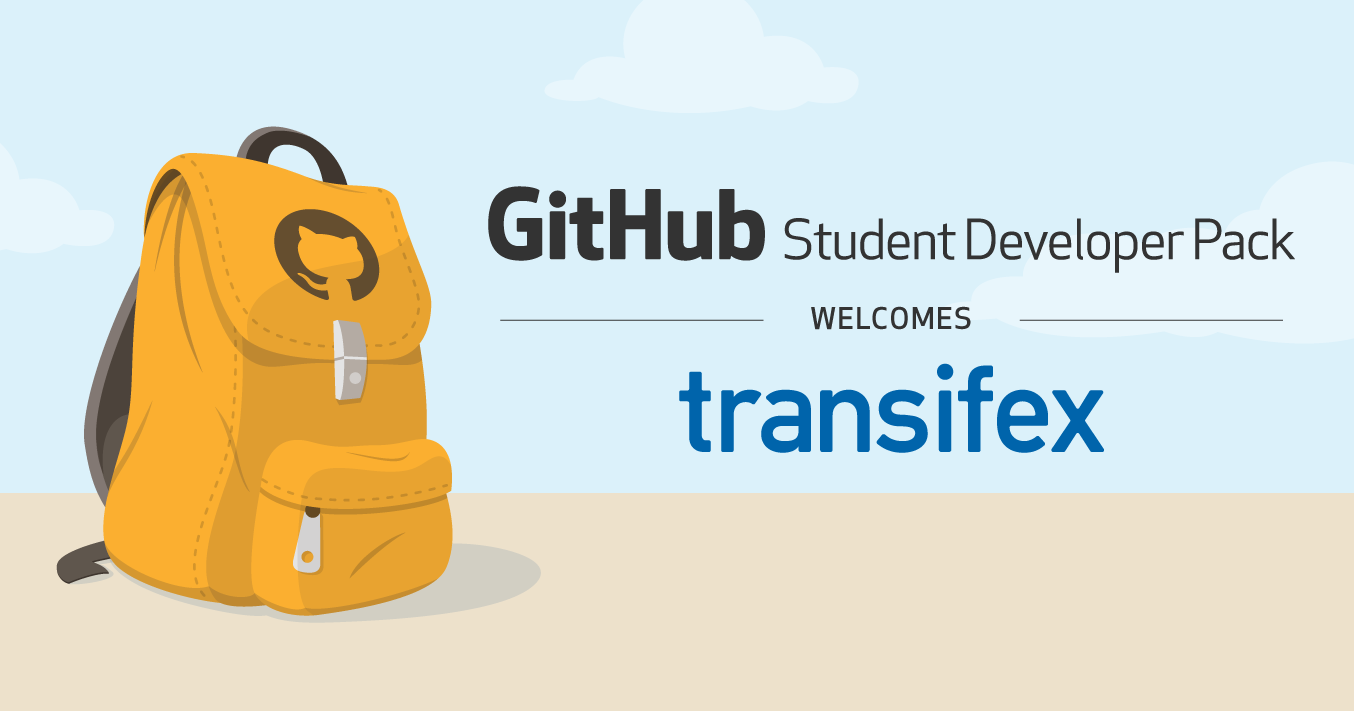 Transifex joins the Student Developer Pack