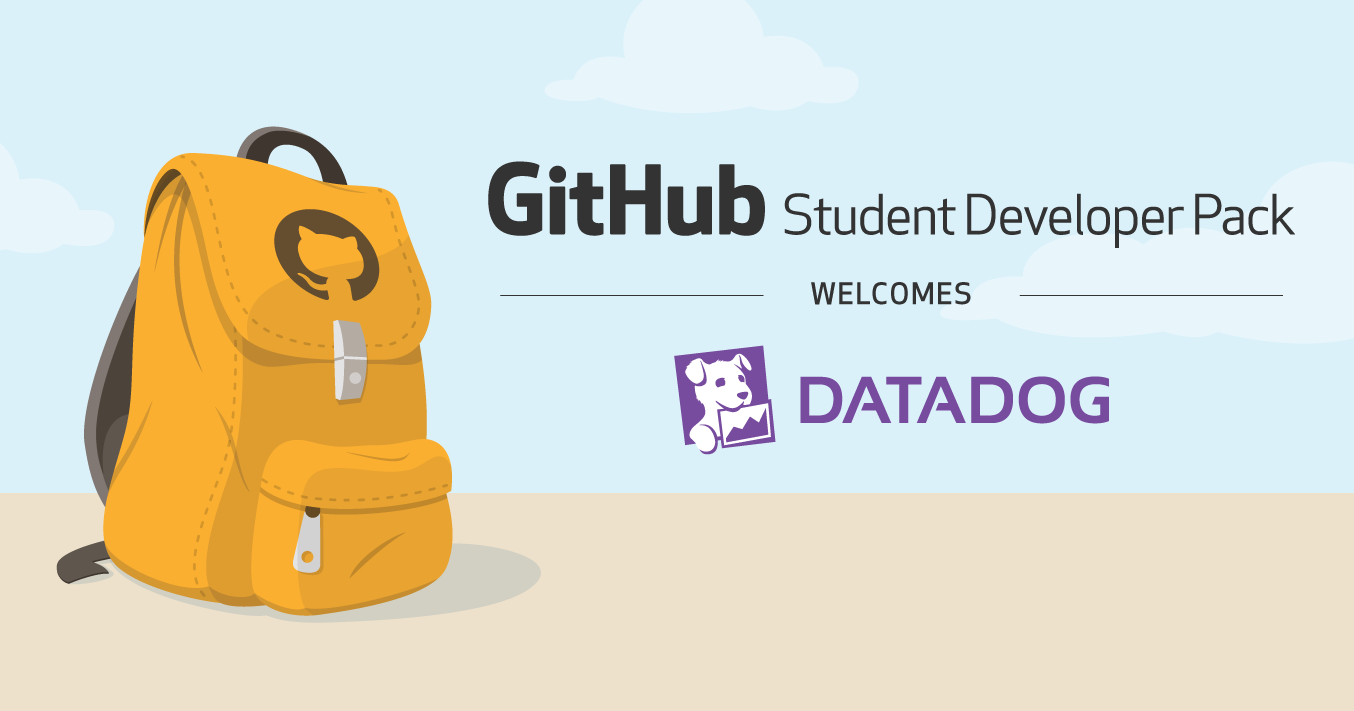 Datadog joins the Student Developer Pack