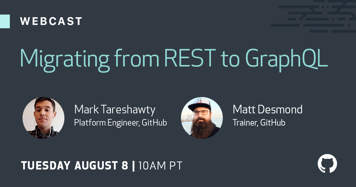 Learn how to migrate to GraphQL with GitHub