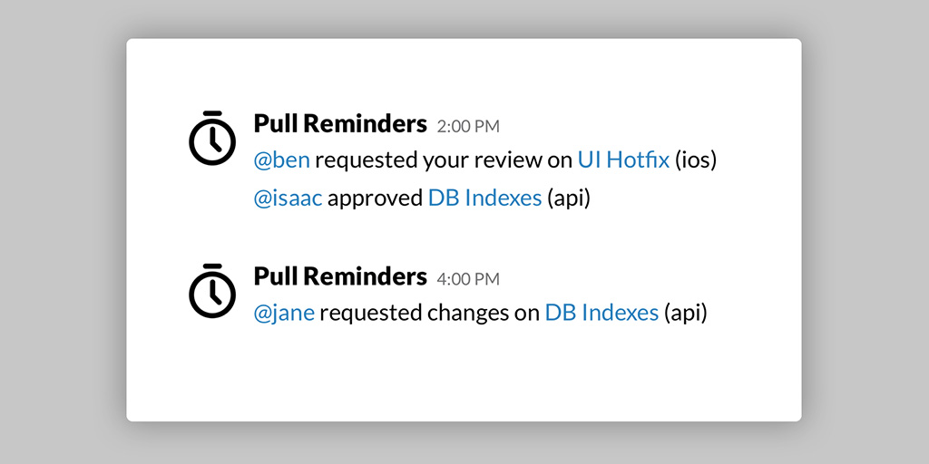 Introducing Pull Reminders