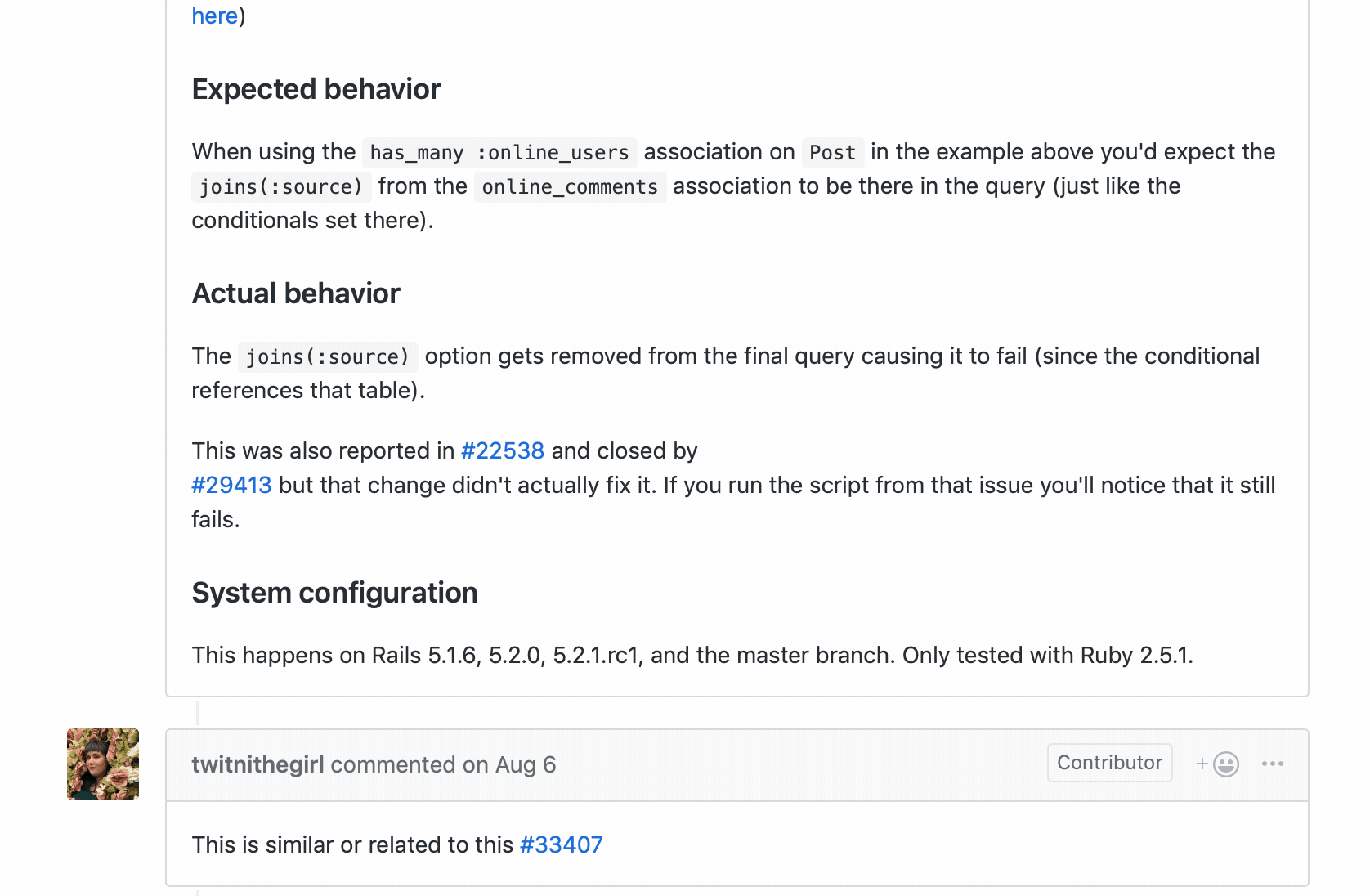 Issue and pull request hovercards