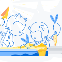 Header of blog post introducing Shanku Niyogi as GitHub's new VP Product