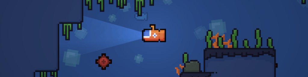 Screenshot of LD48 entry "Submarine Bean"