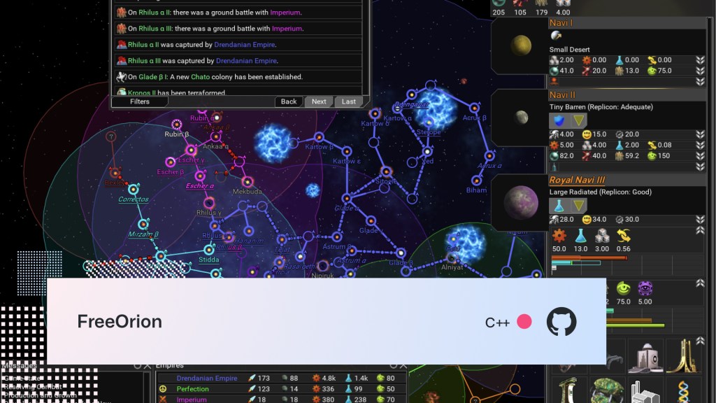 FreeOrion screenshot