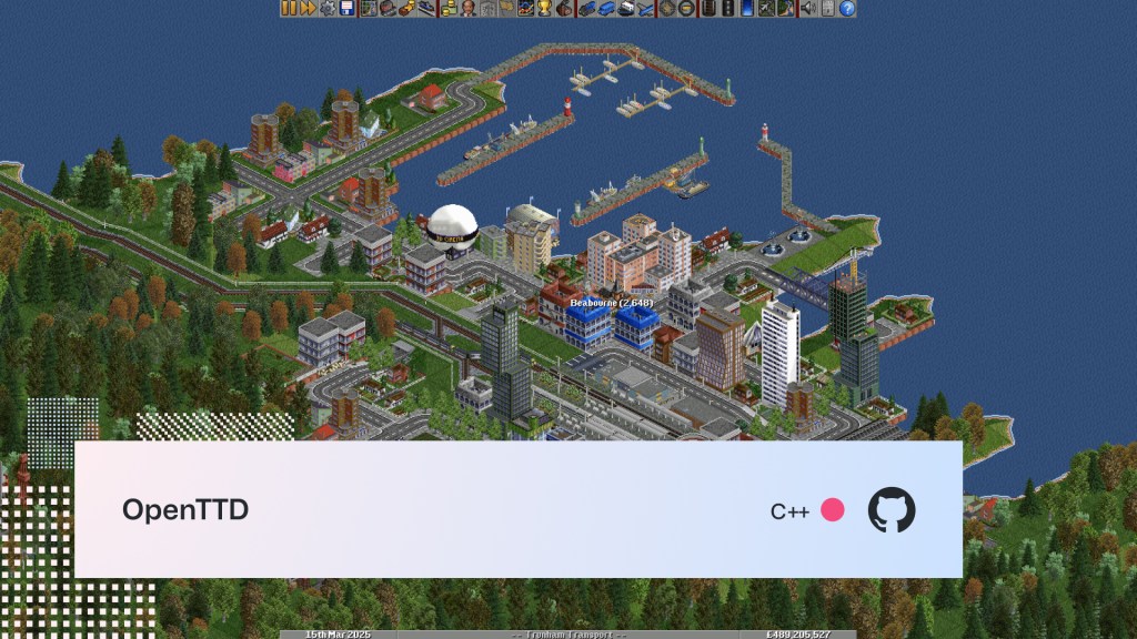 OpenTTD screenshot