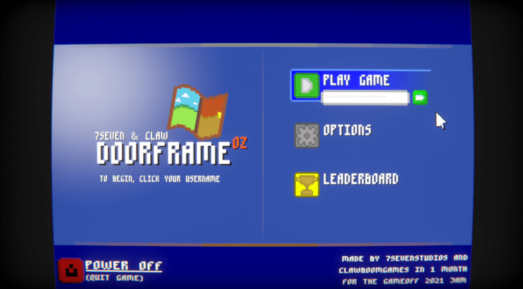 Screenshot of Doorframe OZ