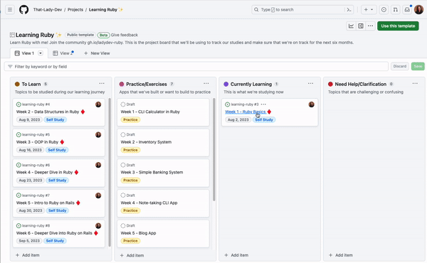 putting status field at the top on settings page and showing on the project view that it is now the first field on the issue