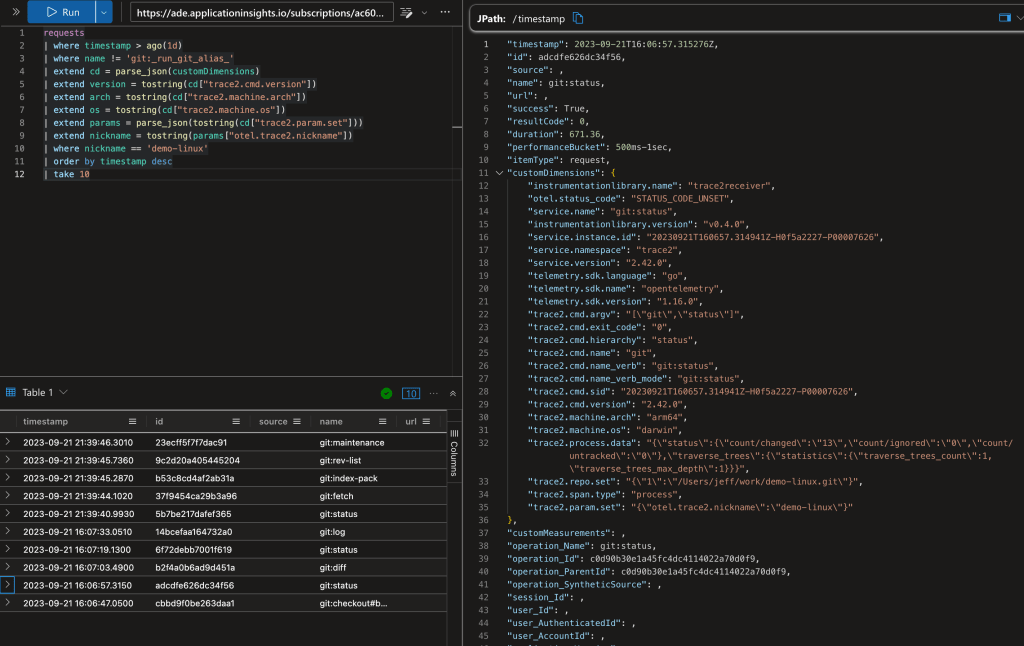 show 10 data rows