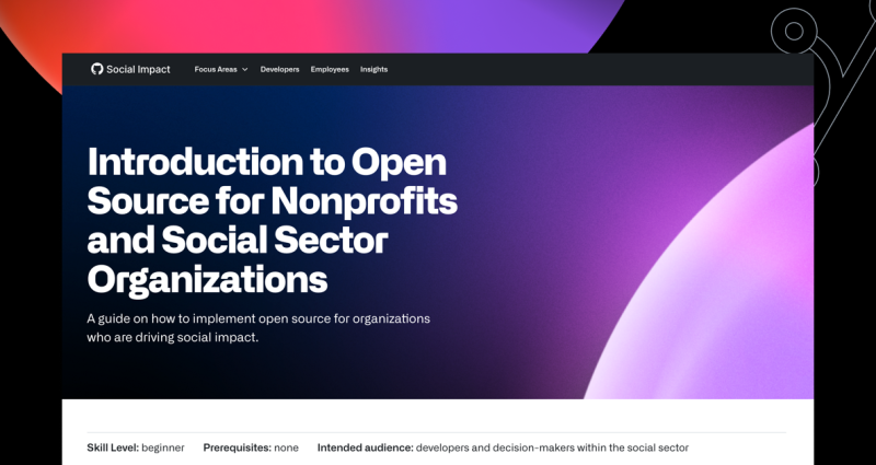 A guide to open source for the social sector