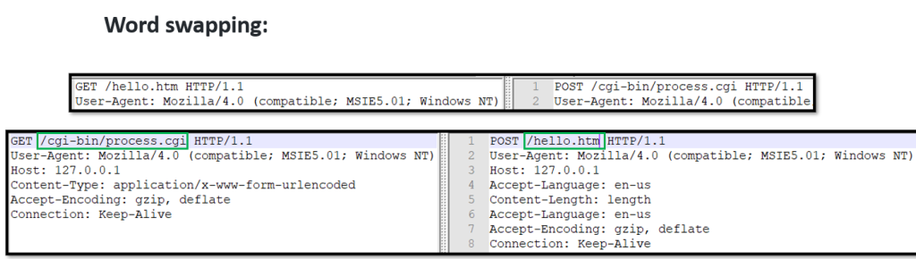 Example of word swapping custom mutator